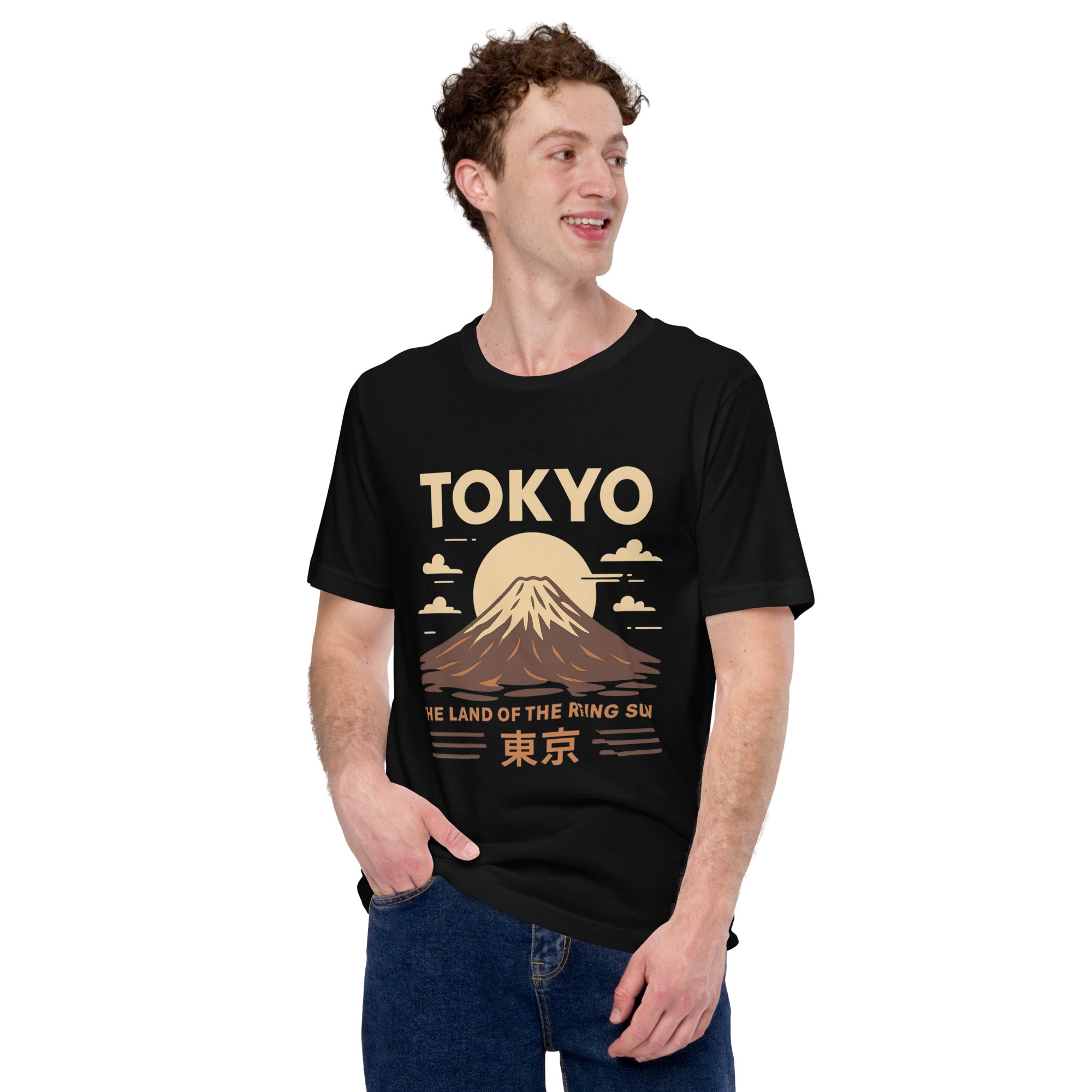 Unisex Japan-Inspired Graphic T-Shirt Tee - Tokyo Souvenir T-Shirt